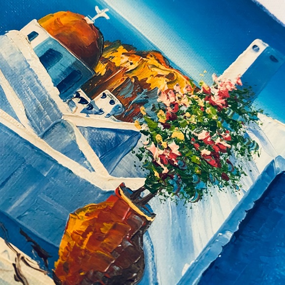 Painting from Santorini, Greece 🇬🇷 - Picture 6 of 6